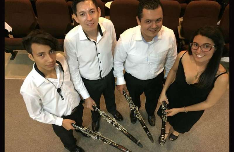 Los clarinetes sonarán hoy en el Colombo Americano