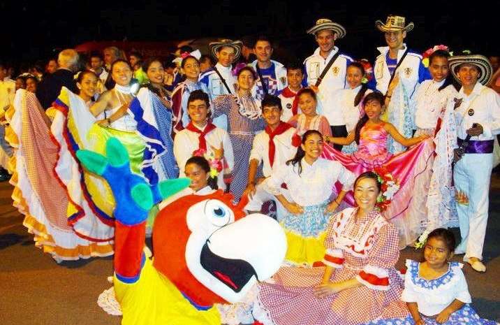 El folclor latinoamericano se presenta hoy en La Tebaida