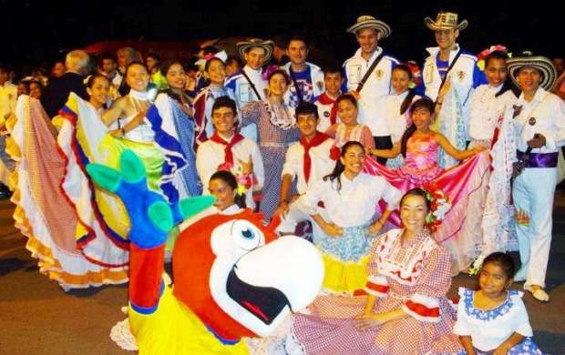 El folclor latinoamericano se presenta hoy en La Tebaida